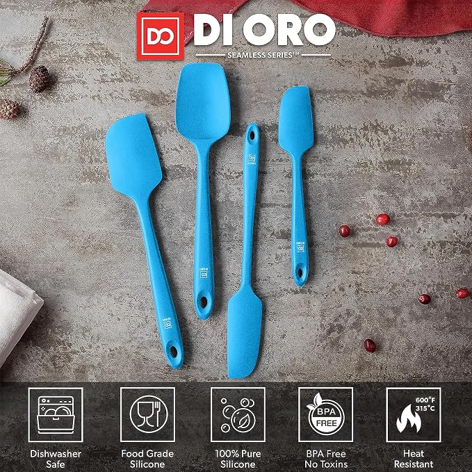 DI ORO Silicone Spatula Set - Image 3